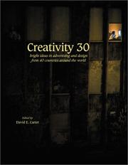 Cover of: Creativity 30 by David Carter