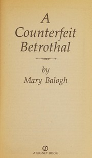 Cover of: A Counterfeit Betrothal