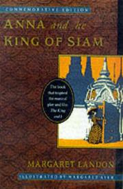 Cover of: Anna and the King of Siam by Margaret Landon