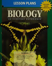 Cover of: Merrill biology: an everyday experience : Lesson plans
