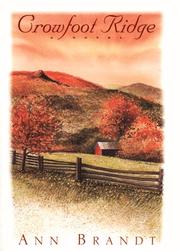 Front cover of Crowfoot Ridge by Ann Brandt