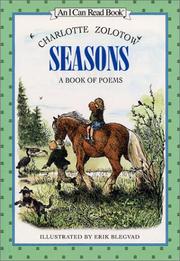 Cover of: Seasons by Charlotte Zolotow, Charlotte Zolotow