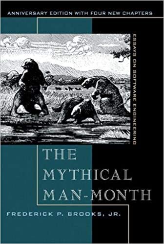 The Mythical Man-Month by Frederick P. Brooks