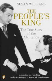 Cover of: The People's King
