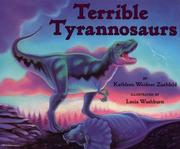 Cover of: Terrible tyrannosaurs by Kathleen Weidner Zoehfeld