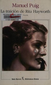 Cover of: La Traicion de Rita Hayworth