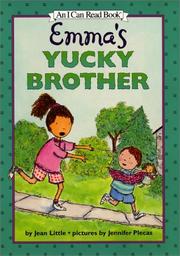 Cover of: Emma's yucky brother