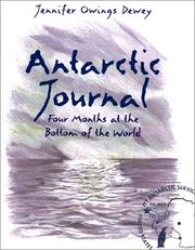 Cover of: Antarctic Journal by Jennifer Owings Dewey