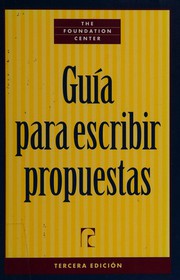 Cover of: Guia Paraescribir Propuestas