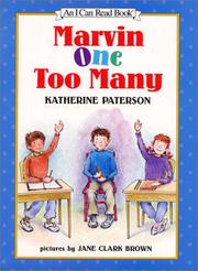 Cover of: Marvin one too many by Katherine Paterson