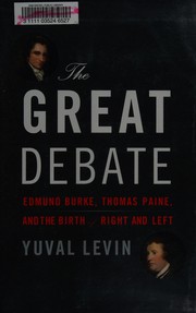 Cover of: The great debate by Yuval Levin