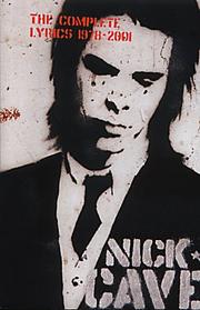 Cover of: Complete Lyrics by Nick Cave
