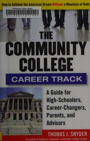 The community college career track