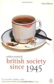 Cover of: British society since 1945