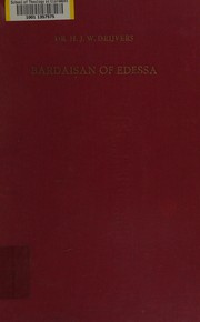 Cover of: Bardaisan of Edessa