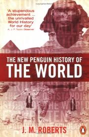 Cover of: The New Penguin History of the World by John Morris Roberts