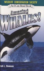 Cover of: Amazing Whales! (I Can Read Book 2) by Sarah L. Thomson