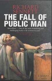 Cover of: The Fall of Public Man by Richard Sennett