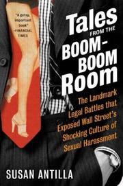 Cover of: Tales from the Boom-Boom Room | Susan Antilla