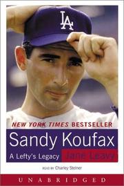 Cover of: Sandy Koufax by Jane Leavy, Jane Leavy