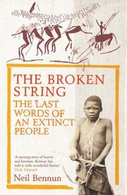 The broken string by Neil Bennun