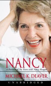 Cover of: Nancy | Michael Deaver