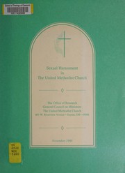 Cover of: Sexual harassment in the United Methodist Church by Linda C. Majka