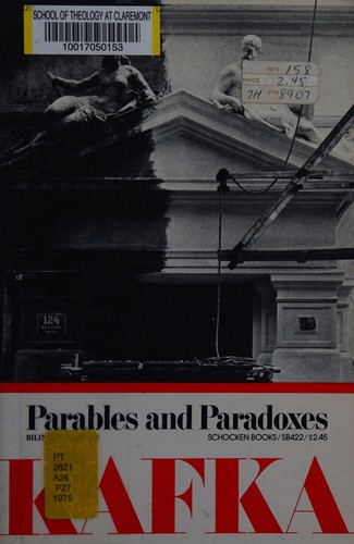 Parables and Paradoxes by Franz Kafka