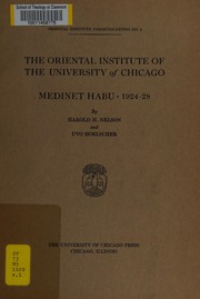 Cover of: ... Medinet Habu ...