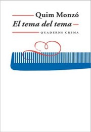 Cover of: El Tema del Tema