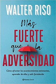 Cover of: Más fuerte que la adversidad