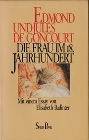 Cover of: Die Frau im 18. Jahrhundert