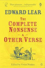 Cover of: The Complete Nonsense and Other Verse (Penguin Classics)