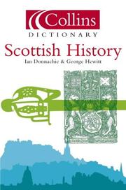 Cover of: Scottish History (Collins Dictionary Of... S.)
