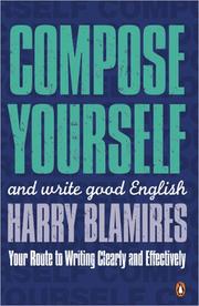 Cover of: Compose Yourself by Harry Blamires