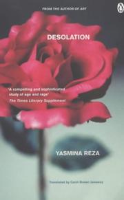 Cover of: Desolation by Yasmina Reza