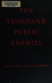 Cover of: Ten thousand public enemies