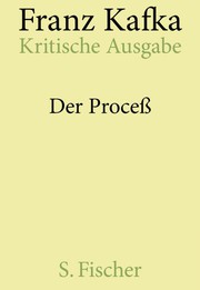 Cover of: Der Proceß (Prozess) by Franz Kafka, Malcolm. Pasley