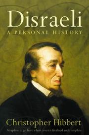 Cover of: Disraeli: a personal history