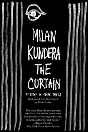 Cover of: The Curtain: An Essay in Seven Parts