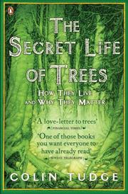 Cover of: Secret Life of Trees by Colin Hiram Tudge
