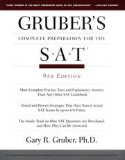 Cover of: Gruber's Complete Preparation for the SAT (9th Edition) by Gary Gruber