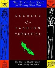 Cover of: Secrets of a Fashion Therapist | Betty Halbreich