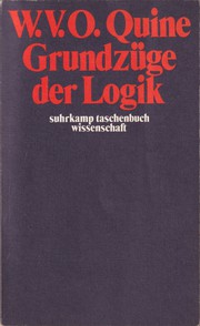 Cover of: Grundzüge der Logik by 