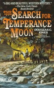 Cover of: The Search for Temperance Moon by Douglas C. Jones