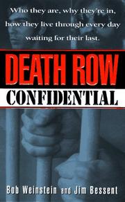 Cover of: Death Row confidential