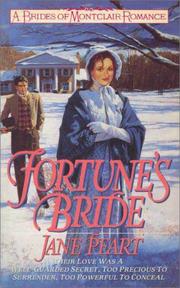 Cover of: Fortune's Bride (Brides of Montclair, Book 3) by Jane Peart