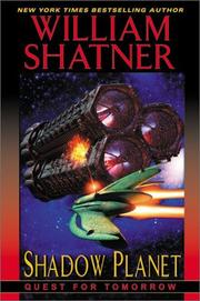 Cover of: Shadow planet: quest for tomorrow