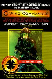 Cover of: Wing Commander: Junior Novelization (Wing Commander)