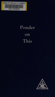 ponder-on-this-cover